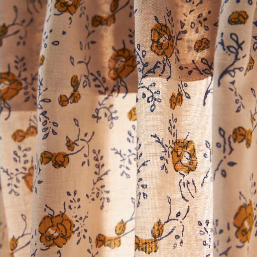Amber Lewis Rowena Floral Patterned Curtains - Picture 2 of 2